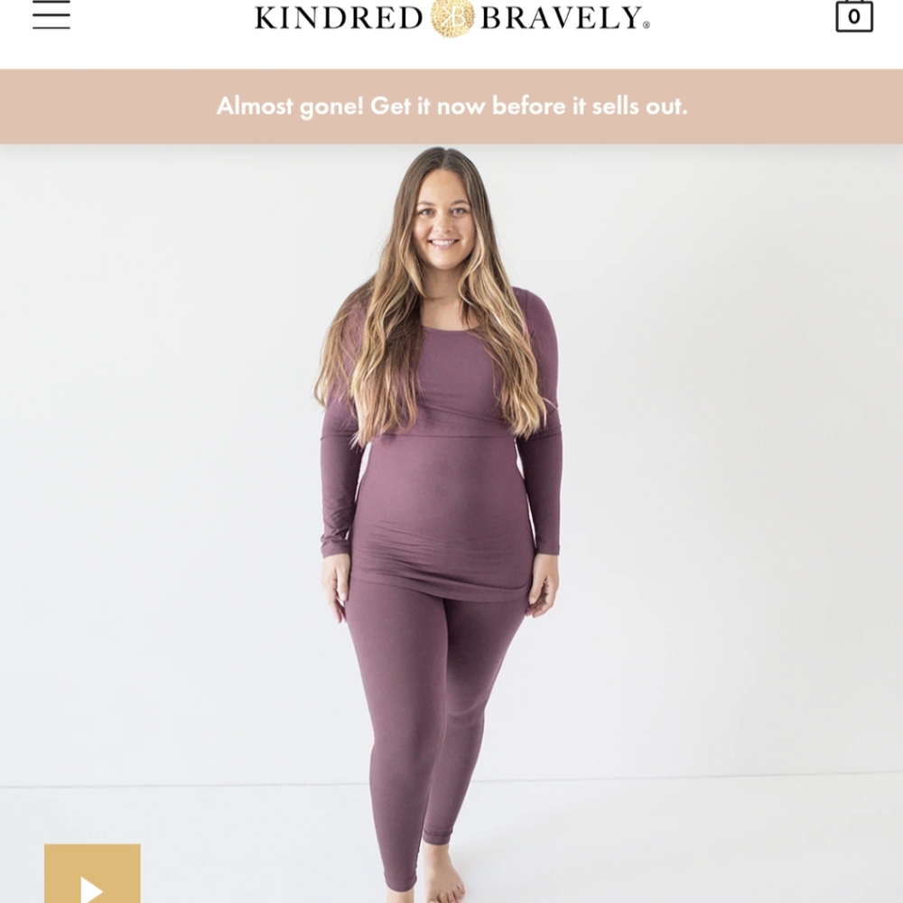 Kindred Bravely Jane Nursing Pajama Set